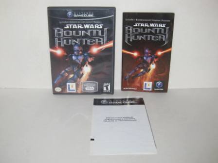 Star Wars: Bounty Hunter (CASE & MANUAL ONLY) - Gamecube